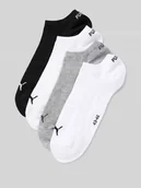Skarpetki męskie - Krótkie skarpety z detalem z logo w zestawie 4 szt. - miniaturka - grafika 1