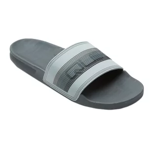 Klapki basenowe męskie Quiksilver Rivi Wordmark Slide - Klapki i japonki męskie - miniaturka - grafika 1