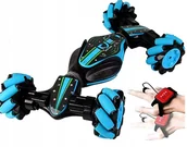 Zabawki zdalnie sterowane - Samochód Zdalnie Sterowany Stunt Car 360 Niebieski - miniaturka - grafika 1