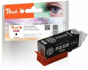 Peach PI100-497 nabój z tuszem 1 szt. Zamiennik Standardowa wydajność Czarny - Tusze zamienniki - miniaturka - grafika 1