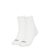Skarpetki i podkolanówki sportowe - Skarpety damskie Puma HEART LOGO SHORT CREW 2-PACK białe 93855501 - miniaturka - grafika 1