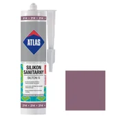 Silikony - Atlas Silikon sanitarny SILTON S 214 wrzosowy 280 ml - miniaturka - grafika 1