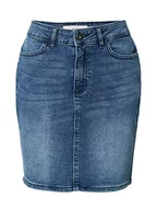 Spódnice - ICHI Damska spódnica Ihtwiggy Sk, 19037/średni niebieski, 60 - miniaturka - grafika 1