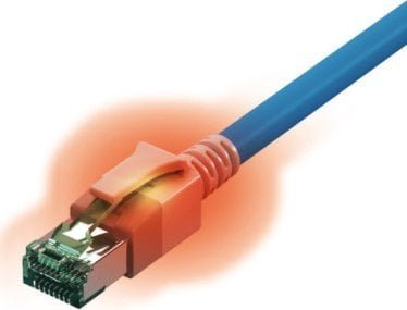 SACON Kabel saCon S/FTP kat. 6A klasa EA, LSOH, niebieski, 2 m