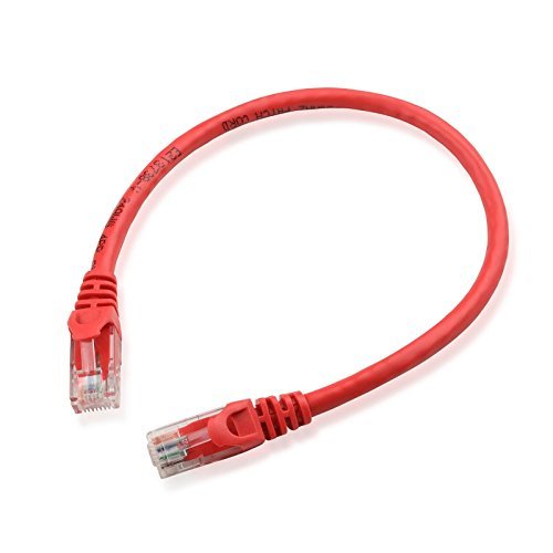 Vultech taau600 – kabel sieciowy (CAT6, U/UTP (UTP), RJ-45, RJ-45, męski/męski, czerwony)