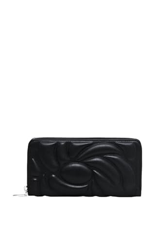 Desigual Women's Accessories PU Long Bi-Fold Wallet, czarny, czarny, 27.5