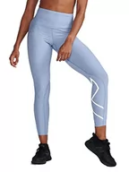 Spodnie damskie - 2XU Damskie spodnie kompresyjne Motion Print Hi-Rise Comptight Forever Spacedye/White, M Alto, Forever Spacedye/White - miniaturka - grafika 1