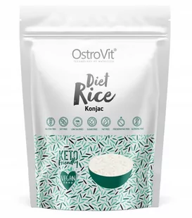 OstroVit Diet Rice Konjac 400 g - Ryż - miniaturka - grafika 1