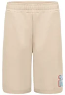 Spodenki damskie - FILA Shoreham Graphic Logo Sweat szorty chłopięce, Oxford Tan, 134-140 - miniaturka - grafika 1