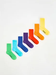 Reserved - Skarpetki 7 pack - żółty - Skarpetki dla dzieci - miniaturka - grafika 1