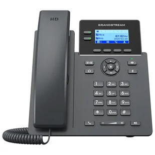 Grandstream Networks GRP2602G telefon VoIP Czarny 2 linii LCD Wi-Fi - Telefonia VoIP - miniaturka - grafika 1