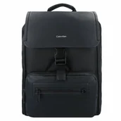 Plecaki - Calvin Klein CK Elevated Plecak 37 cm Komora na laptopa ck black - miniaturka - grafika 1