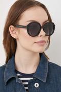 Okulary przeciwsłoneczne - Tommy Hilfiger okulary przeciwsłoneczne damskie kolor czarny - miniaturka - grafika 1