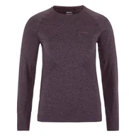Koszulki sportowe damskie - Damska Bluzka termoaktywna CRAFT CORE DRY ACTIVE COMFORT LS W 1911168-499000 – Fioletowy - miniaturka - grafika 1