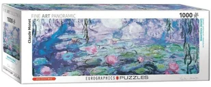 Eurographics Puzzle 1000 Lilie wodne, Claude Monet, Panorama - Puzzle - miniaturka - grafika 1