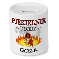 Skarbonki - Skarbonka 330 ml Dla Czarka Syna Dziecka Prezent z Nadrukiem ze Zdjęciem + Opakowanie na prezent (wzór 03) - miniaturka - grafika 1