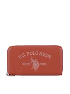 Portfele - U.S. Polo Assn. Duży Portfel Damski WIUXT8413WVP Pomarańczowy - miniaturka - grafika 1