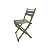 Fotele i krzesła ogrodowe - Krzesełko wędkarskie z oparciem 35 x 37 x 70 cm - miniaturka - grafika 1