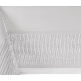 Obrus 140 x 350 Plamoodporny Paula 501 Biały - Obrusy i serwetki - miniaturka - grafika 2