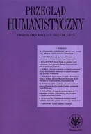 Czasopisma - Przegląd Humanistyczny 22022 477 - miniaturka - grafika 1