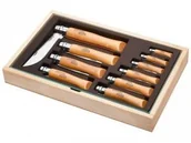 Scyzoryki - Zestaw Noży Opinel Carbon Skrzynia No 02-12 - miniaturka - grafika 1