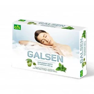 Gal Galsen x 24 kaps - Układ nerwowy - miniaturka - grafika 1