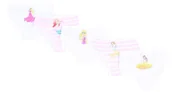 Majtki dla dzieci - 5 x Białe majtki Księżniczki DISNEY 5-6 lat 116 cm - miniaturka - grafika 1