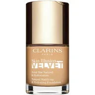 Podkłady do twarzy - Clarins Skin Illusion Velvet Podkład 30 ml - Nr 110 N - miniaturka - grafika 1