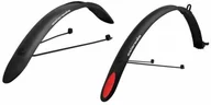 Błotniki rowerowe - Błotniki komplet COLORADO CITY 28" UNI czarne Polisport - miniaturka - grafika 1