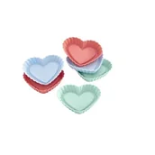 Formy do ciast - Lurch Silikonowe foremki do pieczenia, 6 sztuk, LU-00083017 - miniaturka - grafika 1