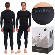 Pozostała odzież narciarska - Bielizna Termoaktywna Męska Komplet Odzieży Termicznej Bezszwowej MORAJ M - miniaturka - grafika 1