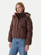 Kurtki damskie - Levi's® Kurtka puchowa Western Bubble 003MD-0006 Brązowy Relaxed Fit - miniaturka - grafika 1