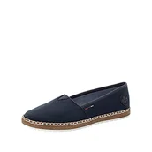 Espadryle damskie - Rieker Damskie płaskie espadryle M2278, niebieski 14, 42 EU - miniaturka - grafika 1