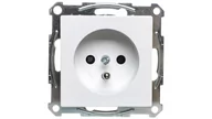 Gniazdka elektryczne - Schneider Electric Merten System M Gniazdo pojedyncze z/u 16A IP20 z ochroną styków białe MTN2600-0325 0001-00000-35775 [4349505] - miniaturka - grafika 1
