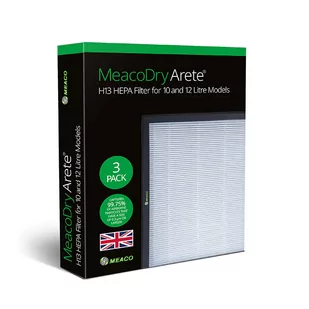 Filtry HEPA H13 do osuszaczy Arete® One 10L/12L -3szt. - Akcesoria do wentylacji i klimatyzacji - miniaturka - grafika 1