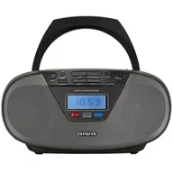 Radioodtwarzacze - AIWA BBTU-400BK czarny - miniaturka - grafika 1