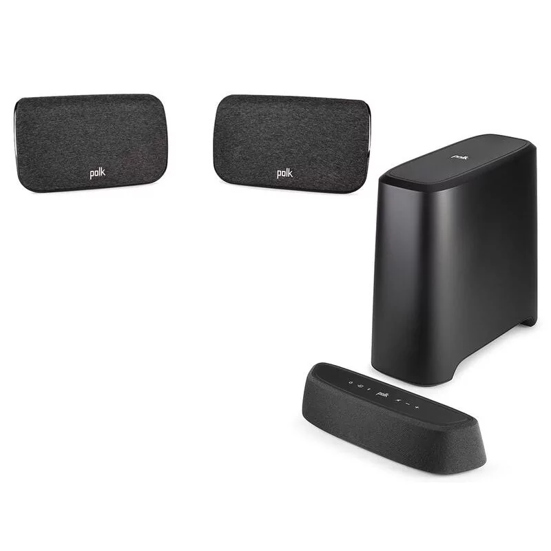 Polk Audio MAGNIFI MINI AX/SR2 Soundbar - System kina domowego, Kolor: Czarny