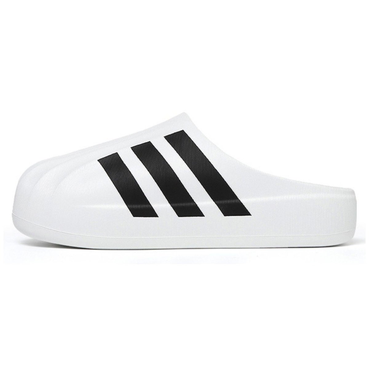 Klapki męskie Adidas Superstar Mule Adifom IF6184 białe-46