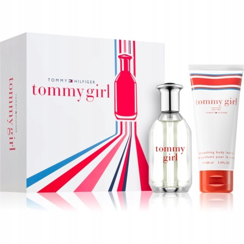 Tommy Hilfiger Set : Tommy Girl, Woda toaletowa, For Women, 50 ml + Tommy Girl, Hydrating, Body Lotion, 100 ml For Women