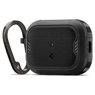 Akcesoria do słuchawek - SPIGEN CORE ARMOR APPLE AIRPODS PRO 3 MATTE BLACK - miniaturka - grafika 1
