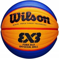 Koszykówka - Wilson Fiba 3X3 Game Piłka Do Koszykówki, Pomarańczowa (WTB0533XB) - miniaturka - grafika 1