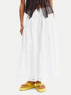 Spódnice - Desigual Spódnica maxi Vicenza 24SWFW05 Biały Regular Fit - miniaturka - grafika 1