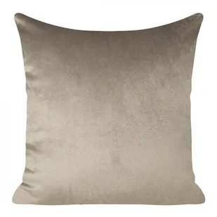 Poszewka dekoracyjna PIERRE 40 x 40 cm ciemnobeżowy - Poszewki na poduszki - miniaturka - grafika 1