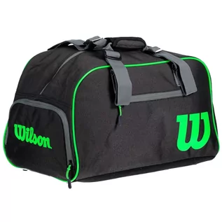 Torby sportowe - Wilson Blade Duffel Small Bag Wr8005101001, Czarne Torba, Pojemność: 38 L - grafika 1