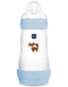 Butelki dla niemowląt - MAM-BUTELKA ANTYKOLKOWA PERFECT START 260MLGROUNDING IN NATURE CHŁOPIEC - miniaturka - grafika 1