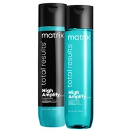 Zestawy kosmetyków damskich - Matrix High Amplify, zestaw na objętość włosów: szampon + odżywka - miniaturka - grafika 1