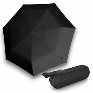 KNIRPS X1 BLACK SUPERTHIN - lekki składany mini parasol - Parasole - miniaturka - grafika 1