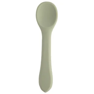 łyżeczka dziecięca silikonowa 14 cm O-154208 - Sztućce dla dzieci - miniaturka - grafika 1