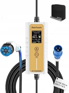 Ładowarki do samochodów elektrycznych - RamTouch Kabel do ładowania CEE 16A na typ 2 3,7 kW 1 faza 10,5 m 6A-16A - miniaturka - grafika 1