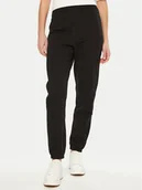 Spodnie sportowe damskie - ONLY Spodnie dresowe Bella 15312094 Czarny Regular Fit - miniaturka - grafika 1